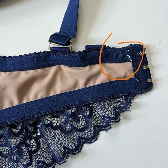 The Dairy Fairy Ayla Luxury Lace Nursing + Handsfree Pumping Bra 5 XL - Picture 11 of 12